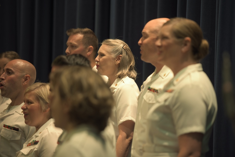 U.S. Navy Band Sea Chanters Perform at Navy Memorial