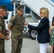 FLOTUS Lands at MCAS Beaufort