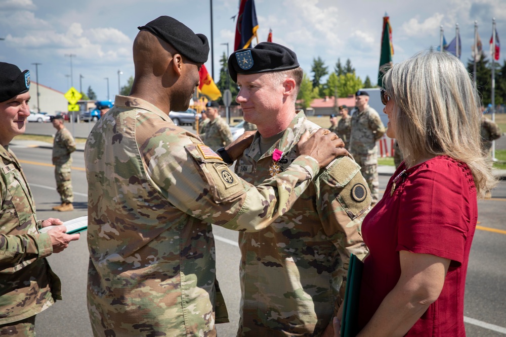 Farewell for I Corps Deputy Commanding Generals of Operations