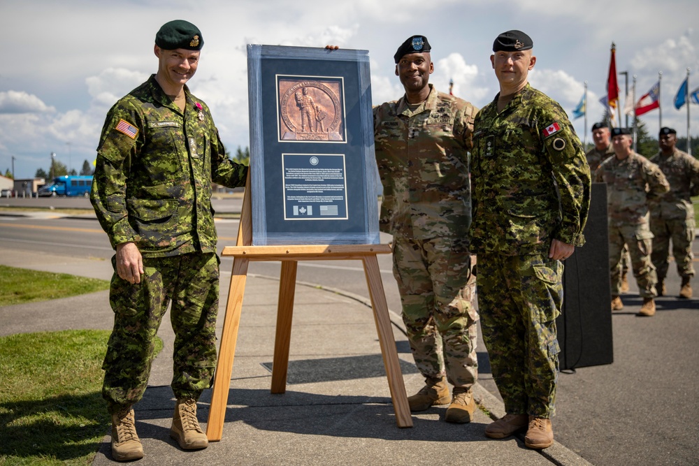 Farewell for I Corps Deputy Commanding Generals of Operations