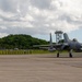 18th Wing commander marks his departure with a final flight