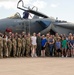 18th Wing commander marks his departure with a final flight