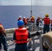 Sailors conduct small boat operations aboard USS Ralph Johnson (DDG 114), 29 June.