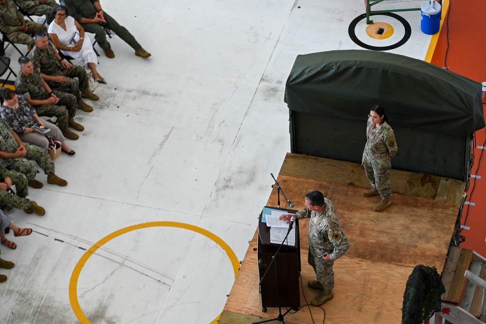 Brig. Gen. Thomas Palenske takes command of the 36th Wing