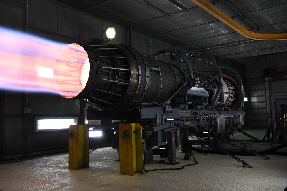 DVIDS - News - Test cell Airmen ready engines for launch