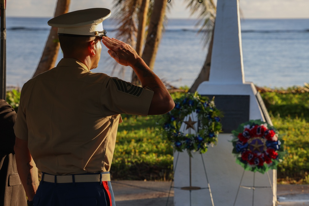 Remembrance ceremony for MOH recipient Woody Williams