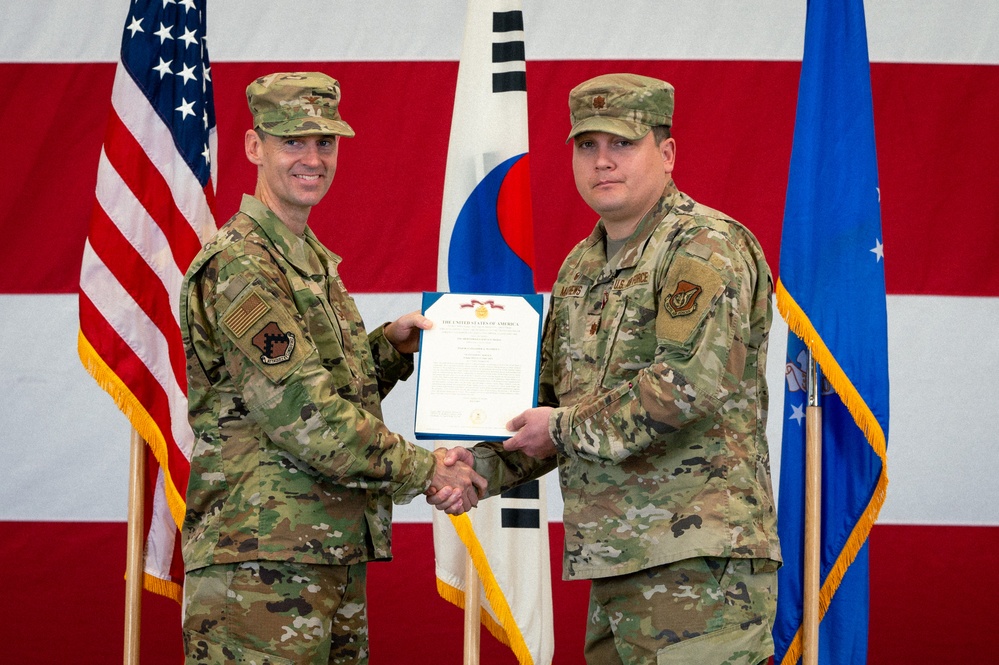 8th Comptroller Squadron Change of Command