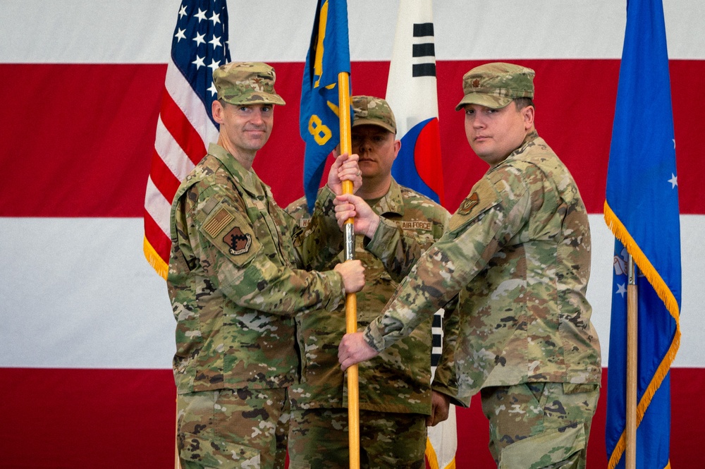 8th Comptroller Squadron Change of Command