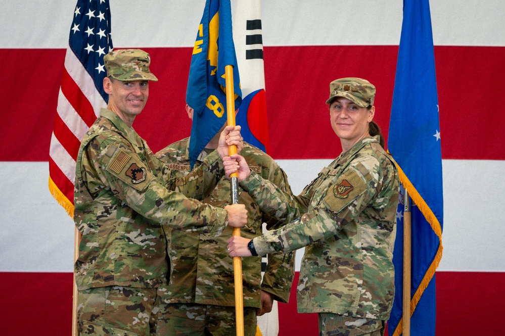 8th Comptroller Squadron Change of Command