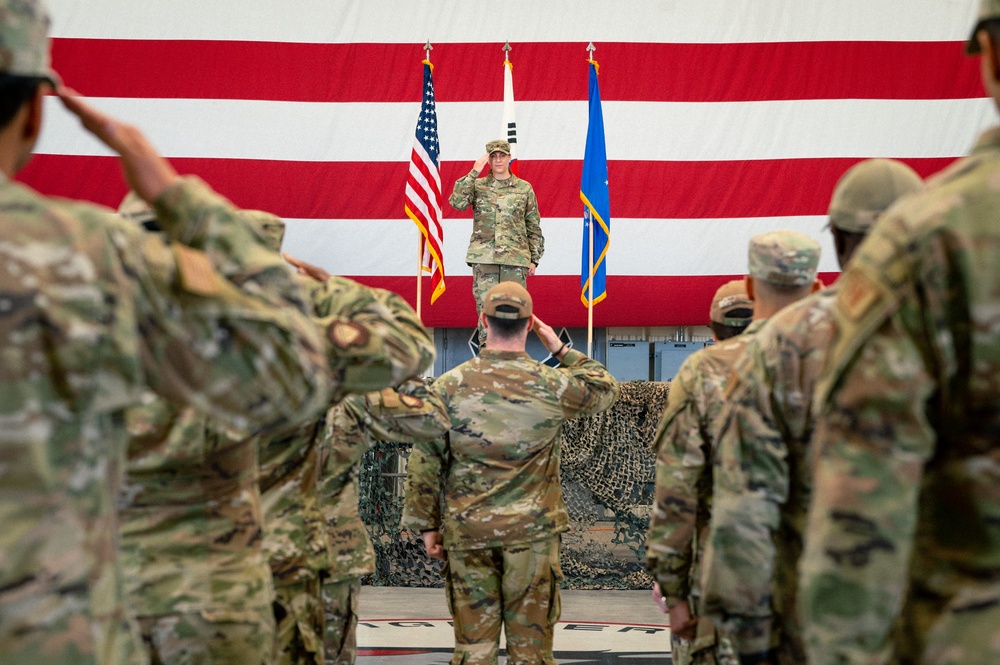 8th Comptroller Squadron Change of Command