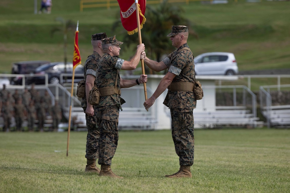 3d Marine Division Change of Command