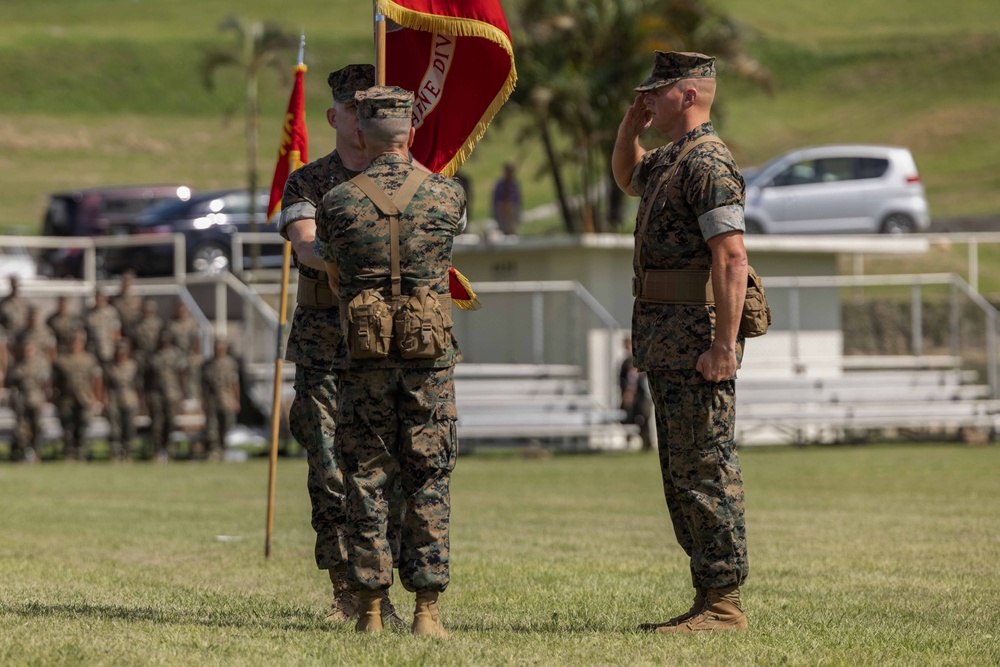 3d Marine Division Change of Command