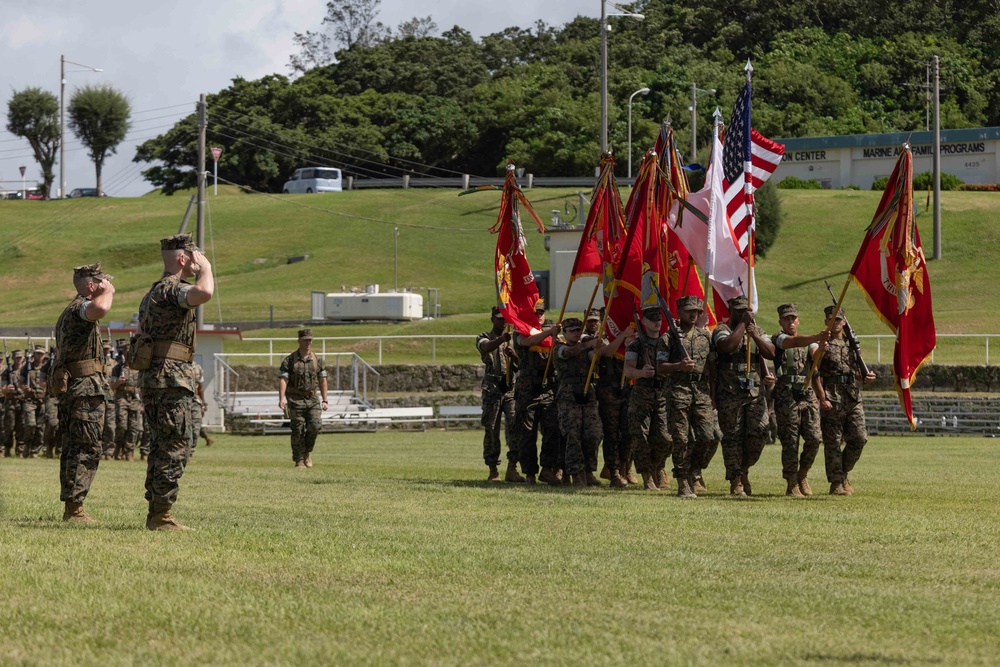 3d Marine Division Change of Command