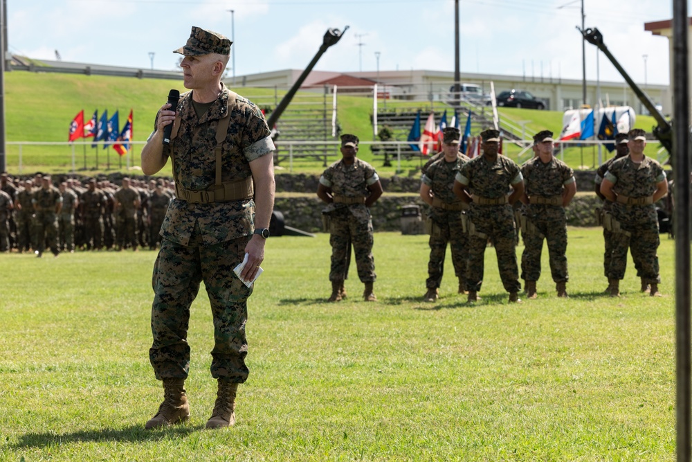 3d Marine Division Change of Command Ceremony 2023