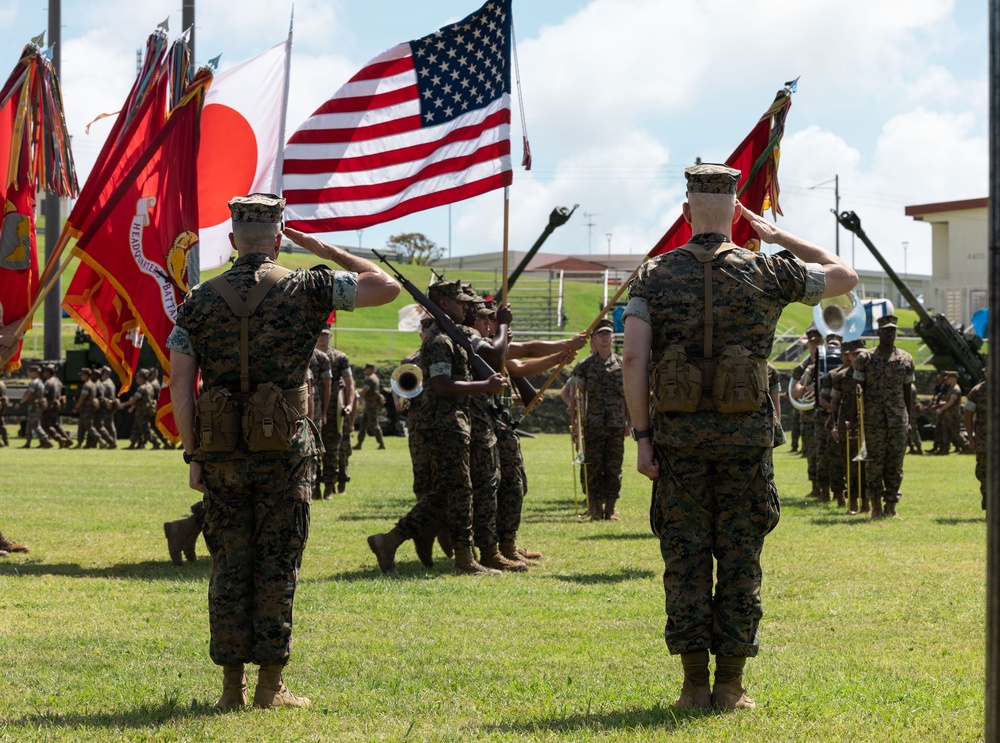3d Marine Division Change of Command Ceremony 2023