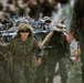 U.S. Marines with 2/23 conduct a conditioning hike during Mountain Exercise 4-23