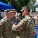 Headquarters and Headquarters Battalion change of command