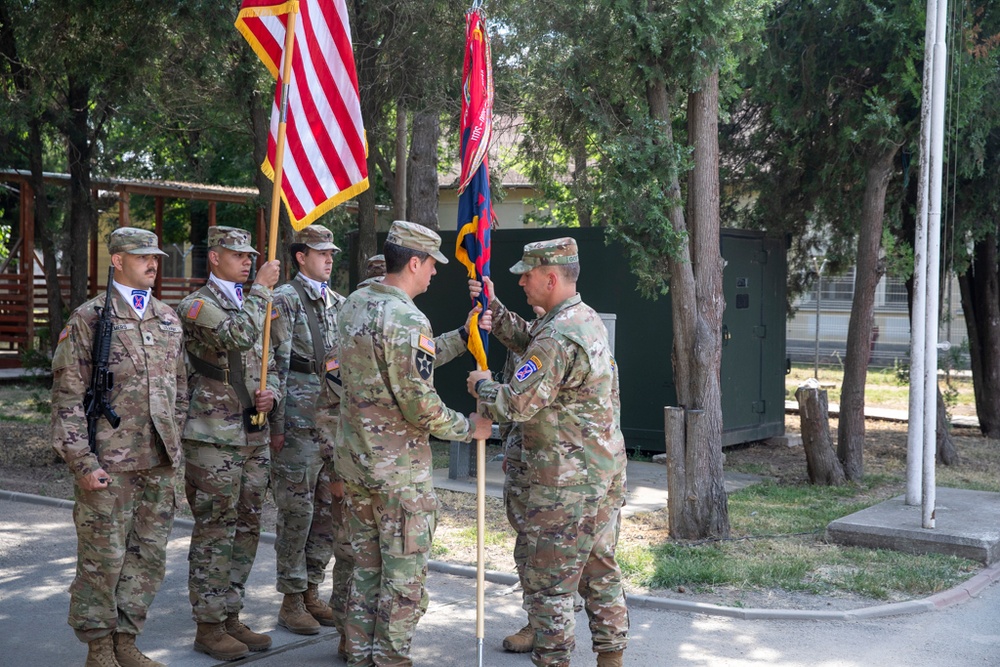 Headquarters and Headquarters Battalion change of command