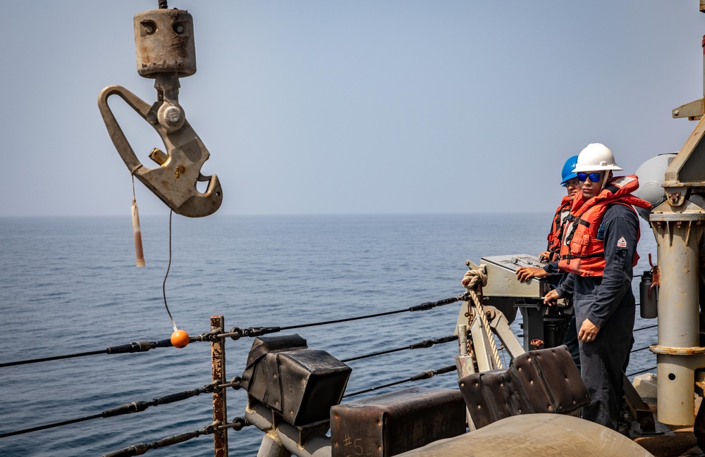 USS McFaul Conducts Small Boat Operations