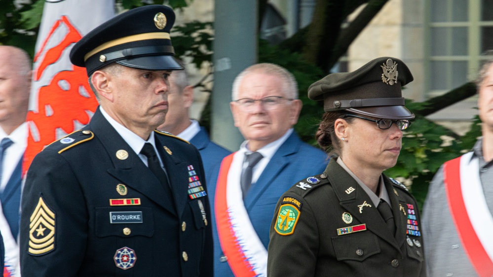 V Corps, USAG Poland attend 1956 Uprising Commemoration