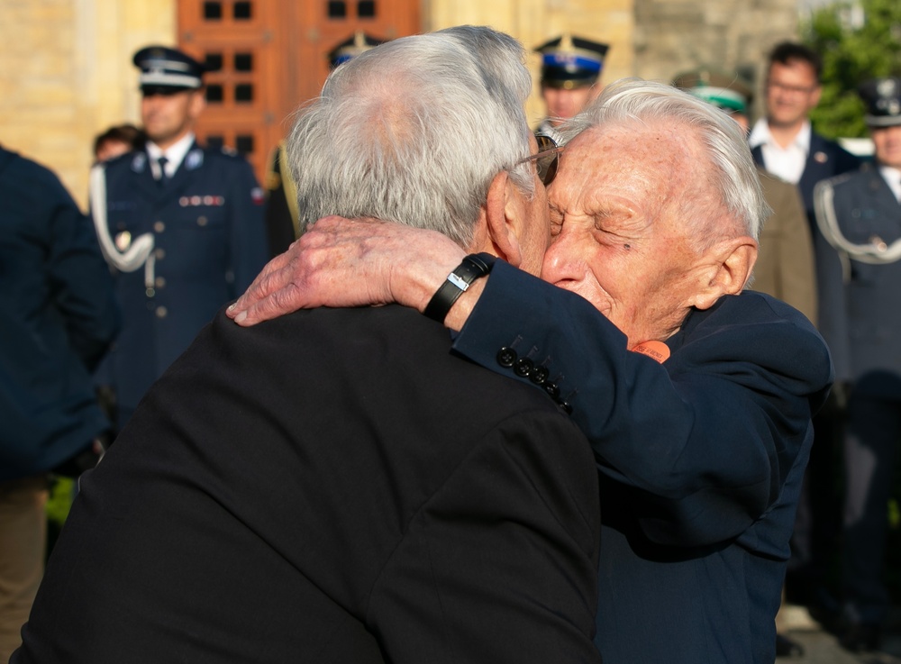 V Corps, USAG Poland attend 1956 Uprising Commemoration