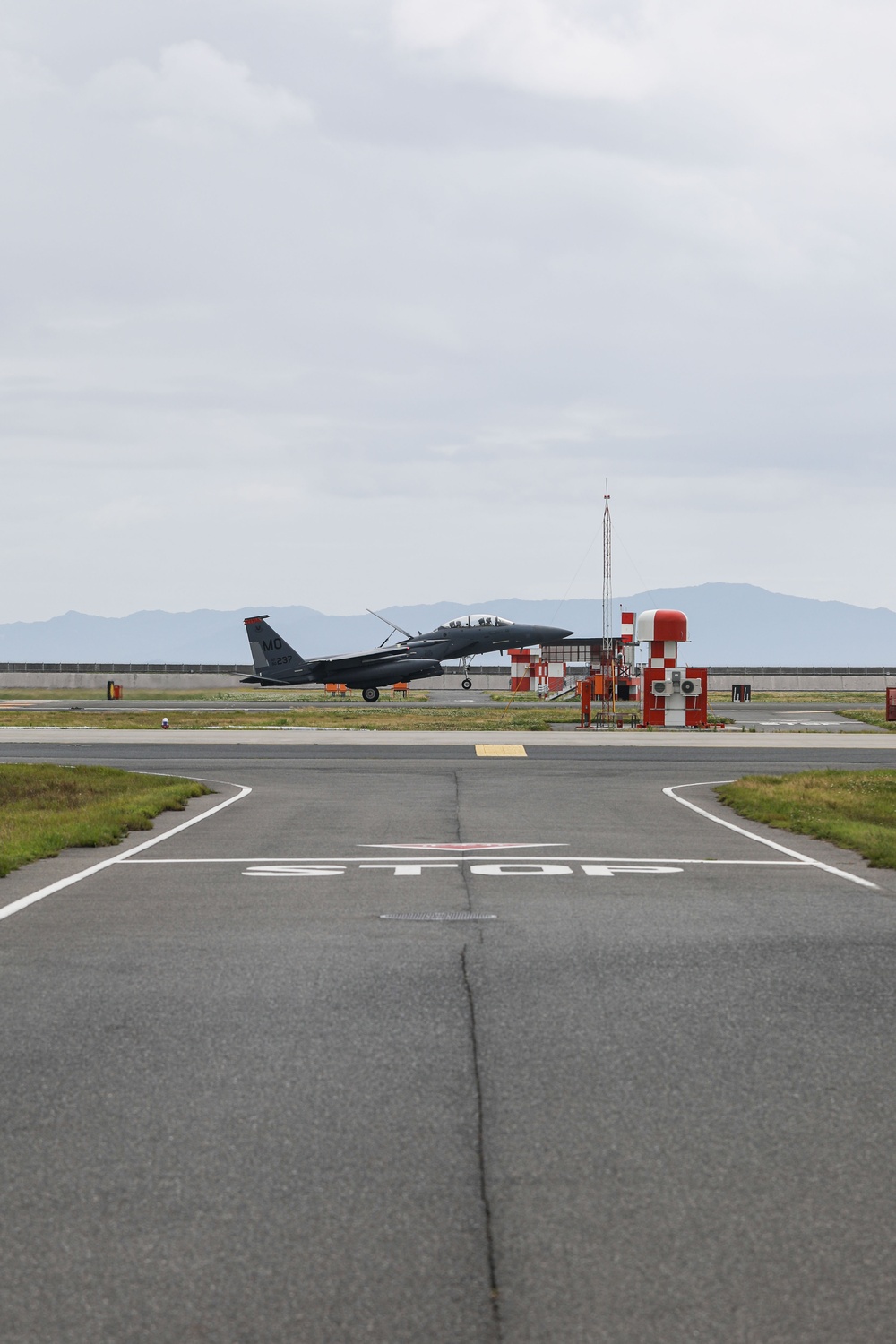 U.S. Air Force F-15E's Arrive at Marine Corps Air Station Iwakuni