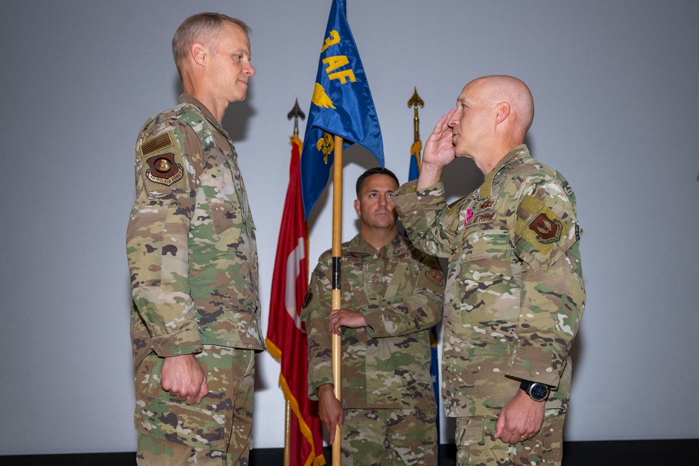 39th ABW Change of Command