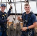 Coast Guard Academy Cadets learn basic seamanship