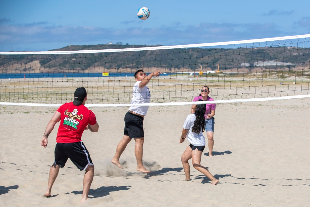 Air department beach cookout