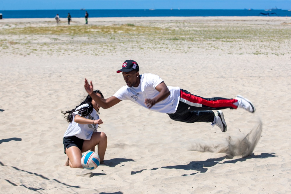 Air department beach cookout