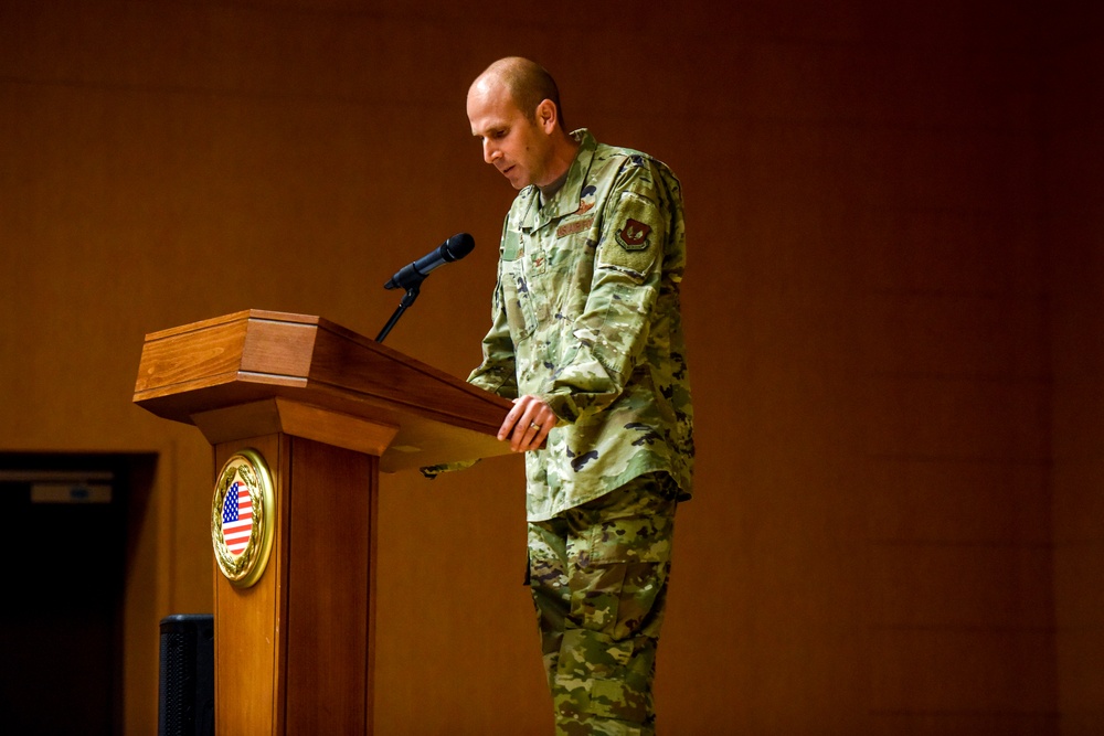 39th ABW Change of Command