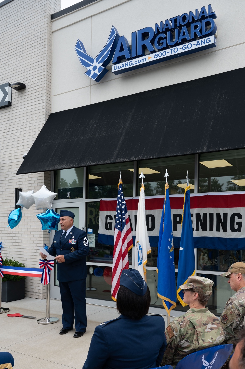 Massachusetts Air National Guard Recruiting Office opens its newest storefront in West Wareham