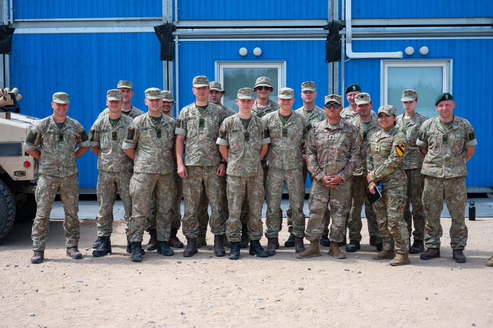 Driver's Training with Lithuanian Armed Forces