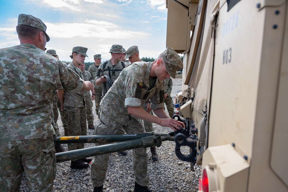 Driver's Training with Lithuanian Armed Forces