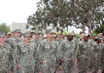 IWTC San Diego Celebrates Spring Enlisted Advancement