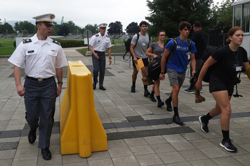 Cadet Cadre Take Leadership Reign To Guide Class Of 2027 Through Cadet Basic Training I