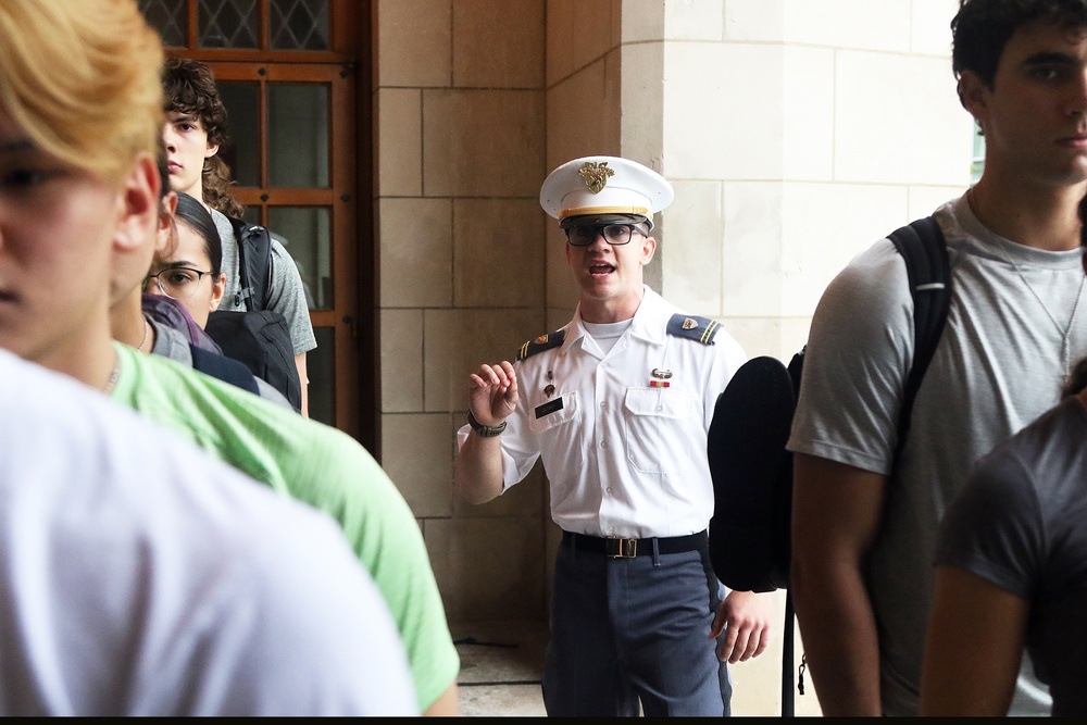 Cadet Cadre Take Leadership Reign To Guide Class Of 2027 Through Cadet Basic Training I