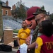 The Washington Commanders visit Marine Barracks Washington