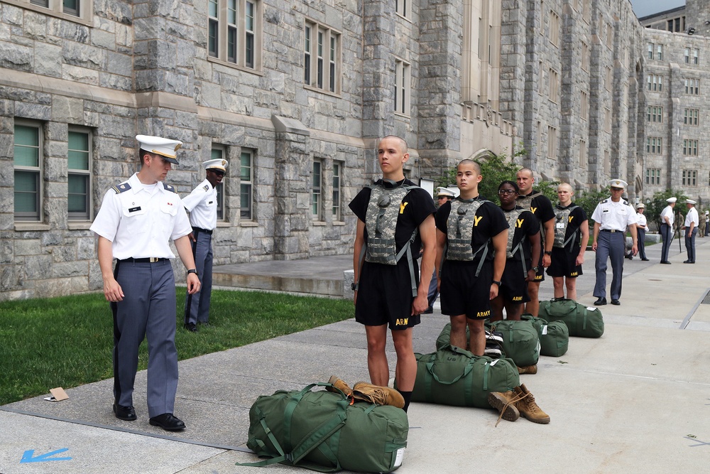 Cadet Cadre Take Leadership Reign To Guide Class Of 2027 Through Cadet Basic Training I