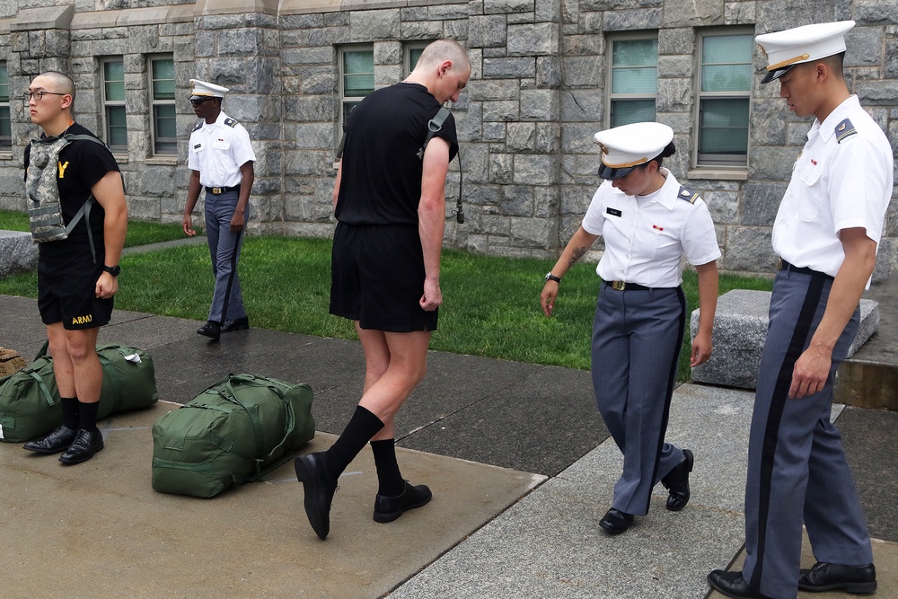 Cadet Cadre Take Leadership Reign To Guide Class Of 2027 Through Cadet Basic Training I