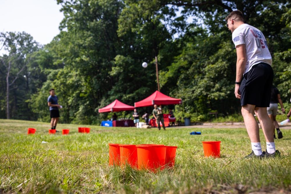 The Single Marine Program hosts a Summer Bash for Quantico Marines