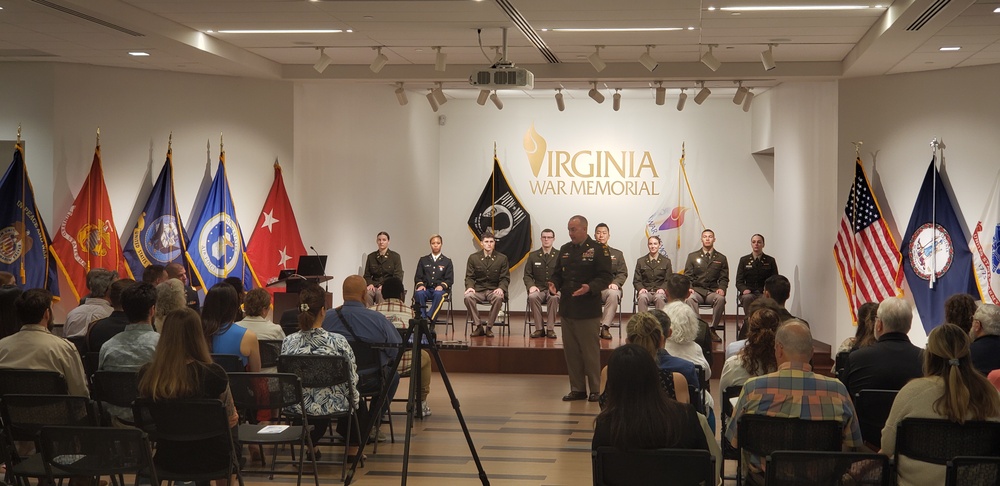 MG John L. Rafferty, Army Chief of Public Affairs, was the keynote speaker at the 2023 Virginia Commonwealth University’s Reserve Officer Training Corps commissioning ceremony.