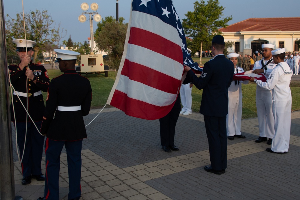 DVIDS Images NAVSTA Rota Flag Raising Ceremony 2023 [Image 8 of 11]