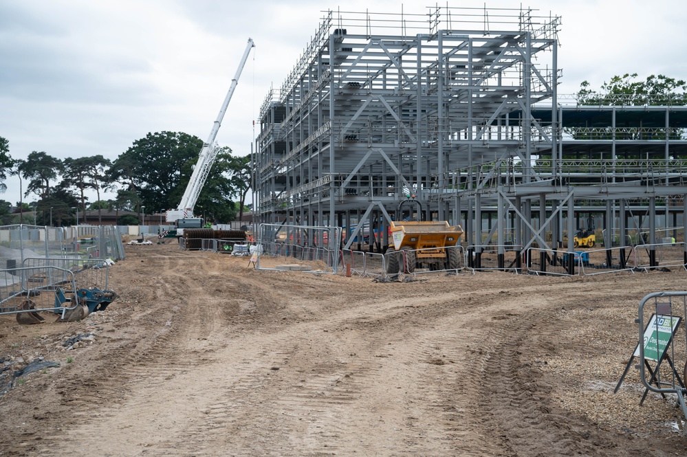 RAF Lakenheath F-35 dorm construction