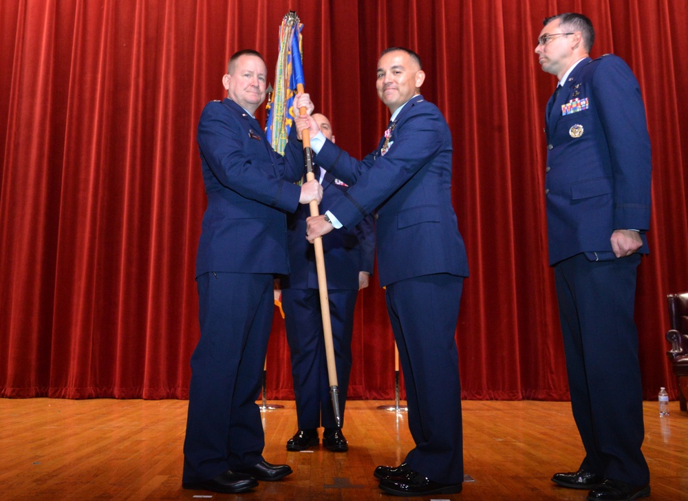 346th Test Squadron Change of Command