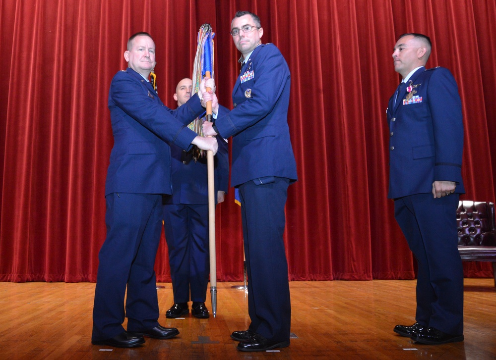 346th Test Squadron change of command