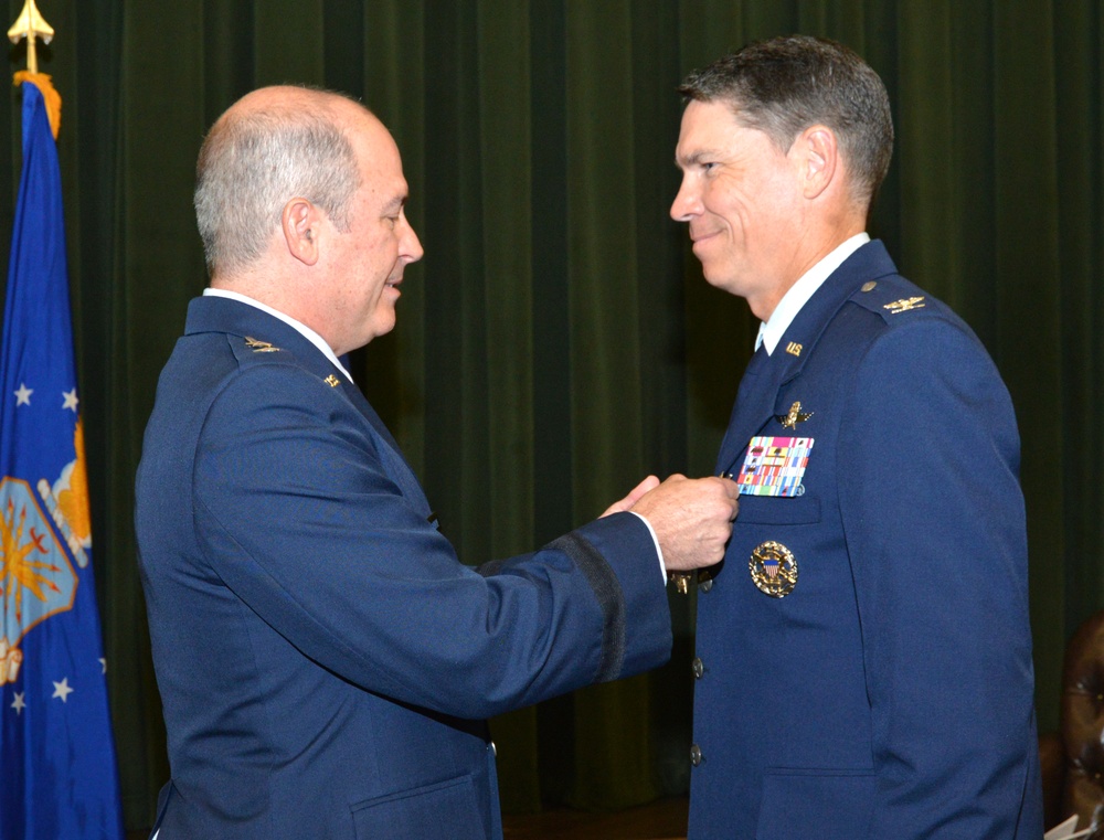 688th Cyberspace Wing change of command