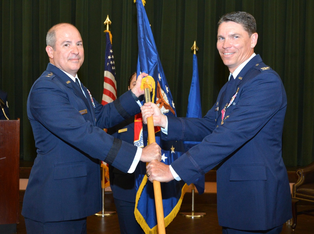 688th Cyberspace Wing change of command