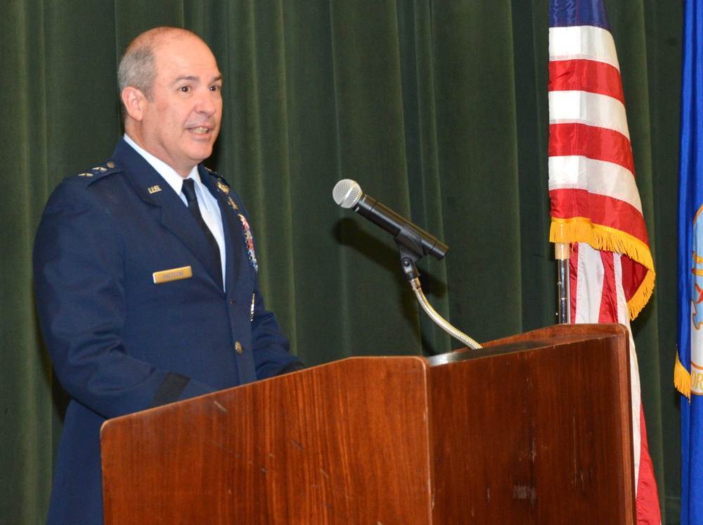 688th Cyberspace Wing change of command