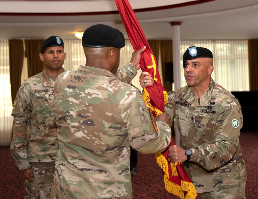 838th Transportation Battalion Change of Command